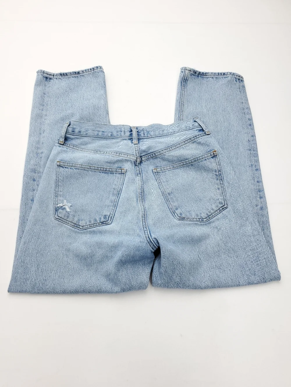 AGOLDE 90s Womens Loose Fit Jeans in Snapshot/Light-Blue Straight-Leg Size 26 - Picture 13 of 15